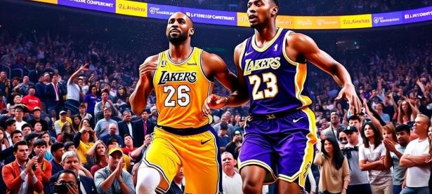 乐鱼体育投注-湖人队双星表现不俗，继续领跑西部联盟，豪取五连胜